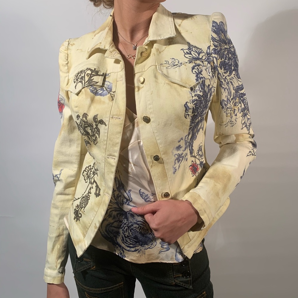 Roberto Cavalli Jacket Set